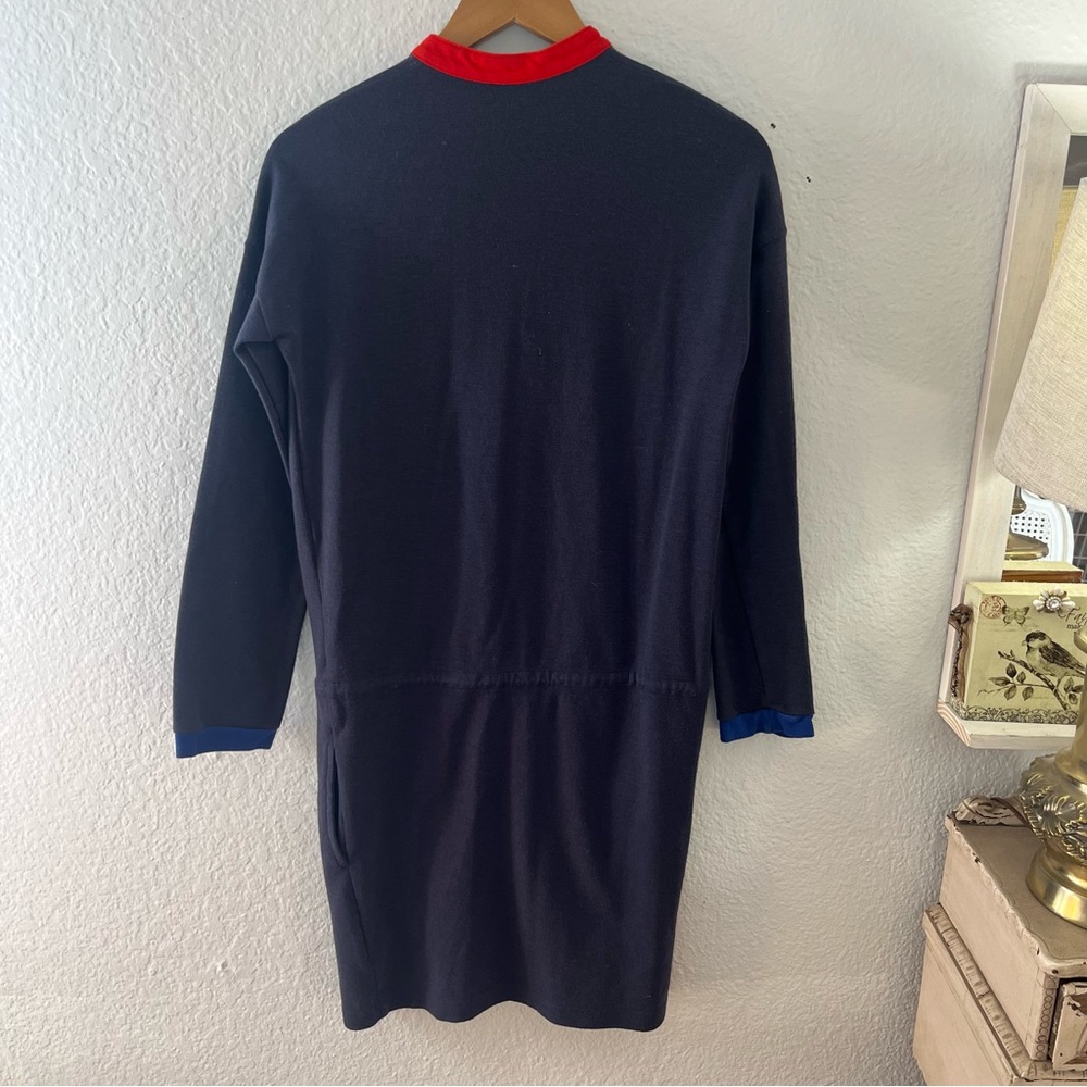 Lacoste Wool Blend Henley Dress Size 4 (36) - Picture 9 of 12